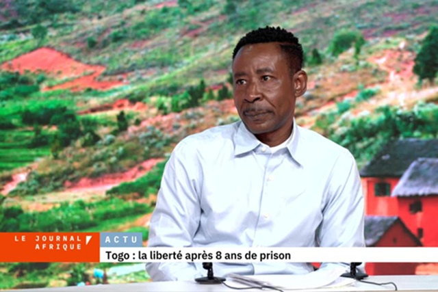 Témoignages d’Abdoul Aziz Goma sur RFI : « À la prison civile de Lomé, j’ai appris ce que signifiait ne plus être un être
