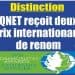 QNET reçoit deux prix internationaux de renom pour l’innovation de son application mobile et ses initiatives RSE
