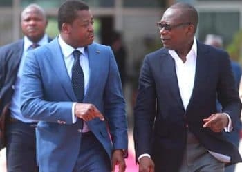 Les présidents togolais et béninois Faure Gnassingbé (g) et Patrice Talon | Photo: DR