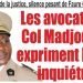 Manipulation de la justice, silence pesant de Faure Gnassingbé… : Les avocats du Col Madjoulba expriment leurs inquiétudes