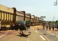 Togo : collision entre une voiture et un wagon à Hahotoé ce matin