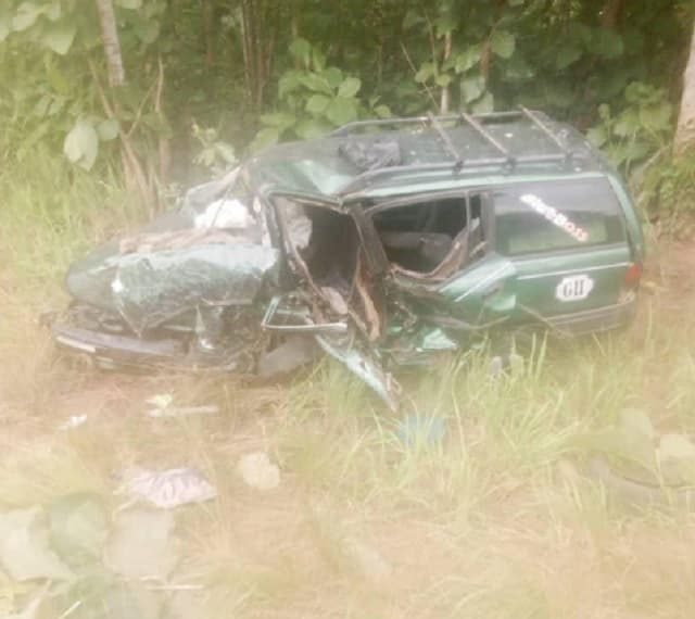 Togo : un grave accident fait 4 morts ce jeudi sur la route Tsévié-Tabligbo (Photos)