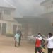Togo : le pavillon militaire du CHU Sylvanus Olympio en feu