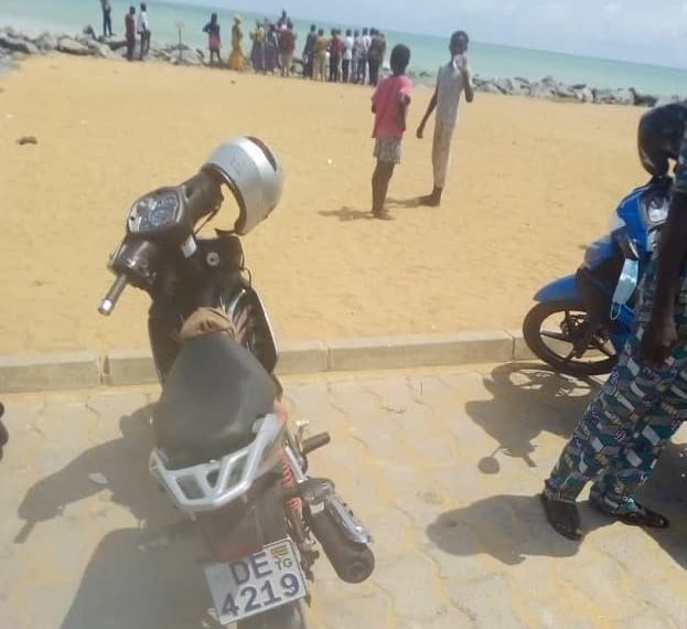 Aného : Un élève du collège technique commercial « Les Eléphanteaux » et son ami emportés par la mer