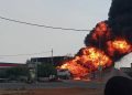 Togo/Grand incendie à Dapaong : une station d’essence (SANOL) en feu (Vidéos)
