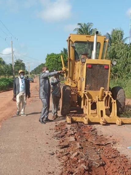 Lacs 2/Infrastructures routières : démarrage des travaux sur la route Aného-Aklakou