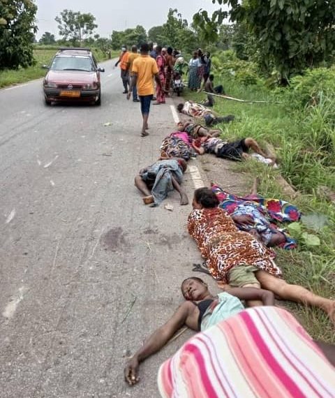 Togo: Grave accident à Wahala; plusieurs blessés graves (photos)