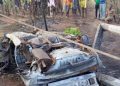 Togo/Drame à Vogan : un véhicule calciné avec son conducteur à bord