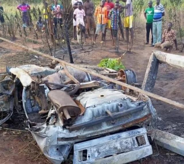 Togo/Drame à Vogan : un véhicule calciné avec son conducteur à bord