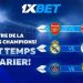 Les géants européens sont prêts à combattre. Parie sur les quarts de finale de la Ligue des champions !