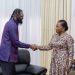 Togo : Emmanuel Sheyi Adebayor reçu par Mme Victoire Dogbé