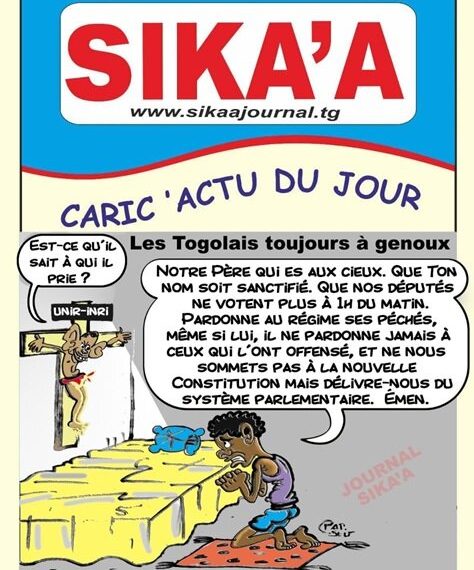 Togo : Les Togolais toujours à genoux