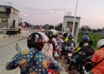 Togo : Poste de péage de Zegle, dégueulasse !!!