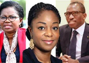 Victoire Dogbé, Cina Lawson et Gilbert Bawara