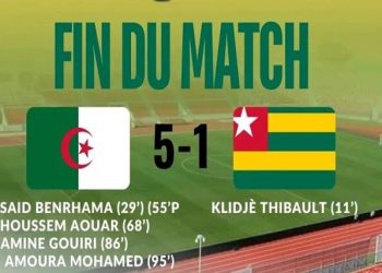 Togo/Nibombé après le 1-5 contre l’Algérie : ‘Il y a des enseignements à retenir' »
