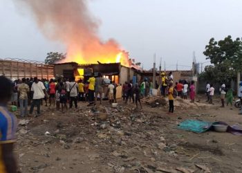 Togo/Incendie Ravageur à la place Bonké : des dégâts matériels importants