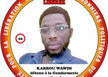 Togo : CODITOGO tire la sonnette d’alarme sur la dégradation alarmante de l’état de santé de Karrou Wawim