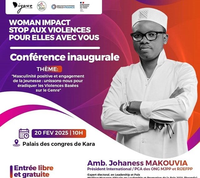 Engagement et Leadership : Amb. Johaness Makouvia en Mission pour l’Éradication des VBG