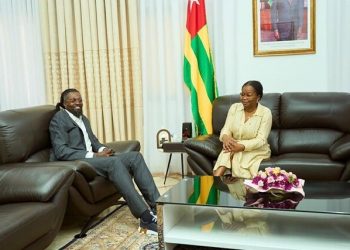 Togo : Emmanuel Adebayor a échangé avec Mme Victoire Dogbe