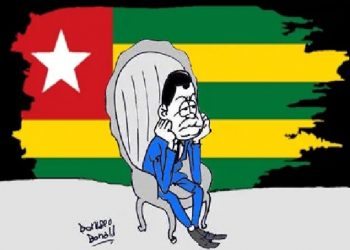 FEG en profonde réflexion sur sa gestion catastrophique du Togo | Adapté d’une caricature de Donisen Donald / Liberté