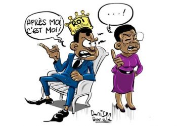 Querelle de couple: Faure Gnassingbé vs Marguerite Gnakadé | Caricature: Donisen Donald