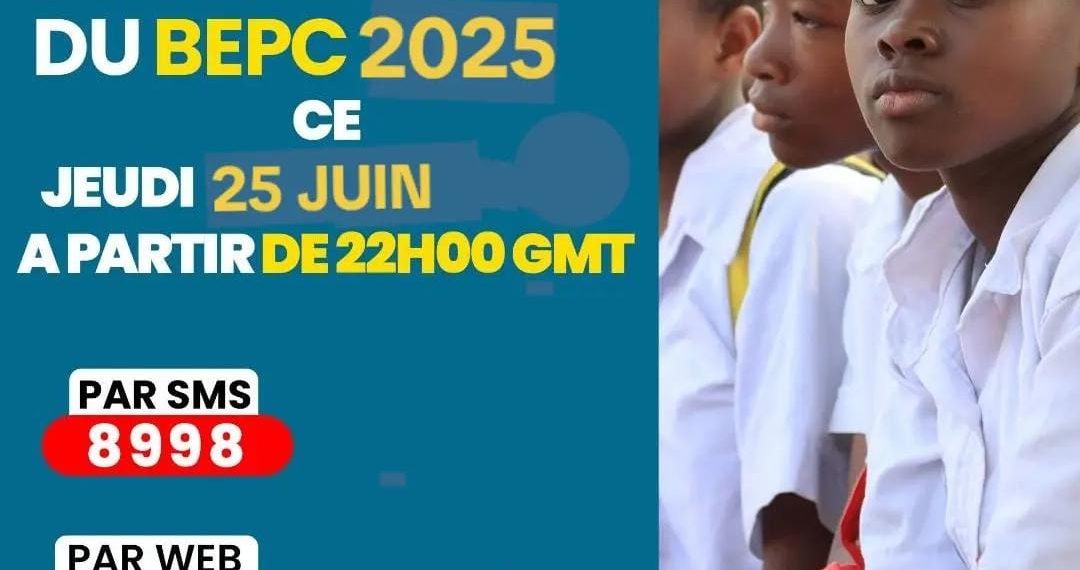 Togo/BEPC 2025 : les résultats disponibles à partir de ce vendredi 27 juin à 18h
