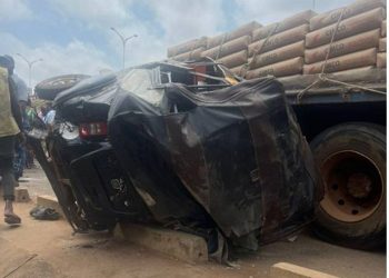 Togo/Drame  : un titan remorque cause plusieurs morts à l’echangeur d’Agoè