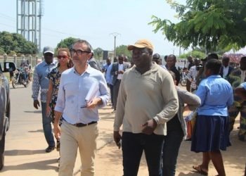 Marcellin Têtou-Houyo Blakimé (g), DG Infrastructures et des Équipements urbains, ministère en charge de l’Urbanisme | Photo: DR / Le Correcteur