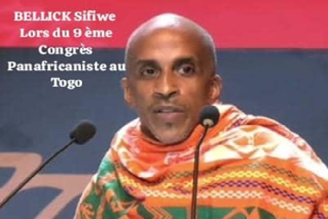 L'activiste panafricain Siphiwe Ka Baleka Bel El