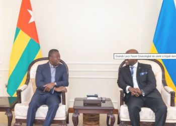 Diplomatie régionale : Faure Gnassingbé en visite de travail à Kigali pour la paix dans les Grands Lacs
