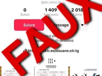 Fausse information sur TikTok : l’OTR met en garde contre une prétendue vente aux enchères