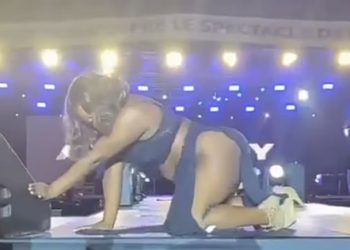 Le concert de Himra à Lomé, le 4 avril 2026, a viré à la dérive pornographique | Photo: Gapola