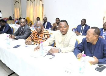 Quelques politicards togolais prenant par à ce machin de CPC | Photo: DR